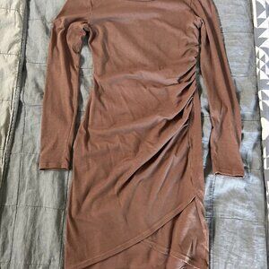 Tildon Olive Bodycon Dress - Size S